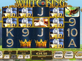 símbolos Wild en el slot White King